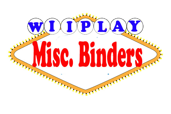 Misc binders